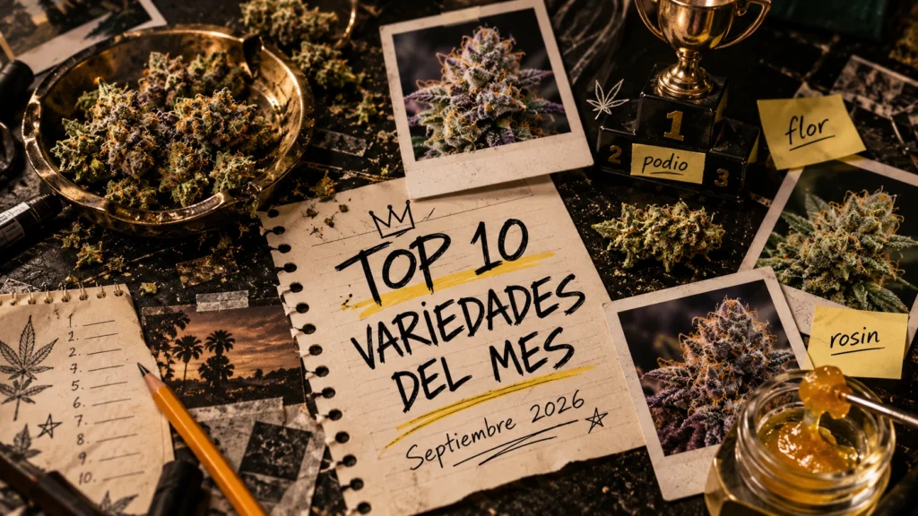 Top 10 de variedades de marihuana de septiembre de 2026